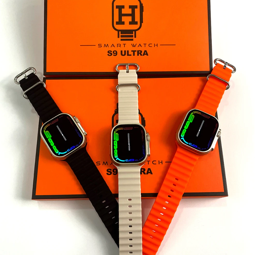 S9 Three Straps Smart Watch 2.02" Large Screen Bluetooth Call Health Monitoring Multi-sport Mode Waterproof Smart Watch