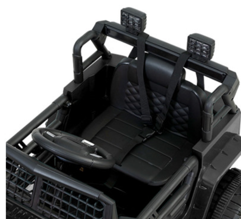Rigo Kids Electric Ride On Car Jeep Toy Cars Remote 12V Black ,white