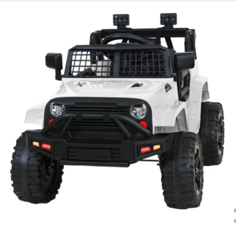 Rigo Kids Electric Ride On Car Jeep Toy Cars Remote 12V Black ,white