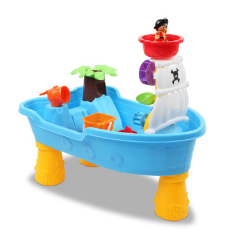 Keezi Kids Sandpit Pretend Play Set Sand Water Table Outdoor Beach Toy Children