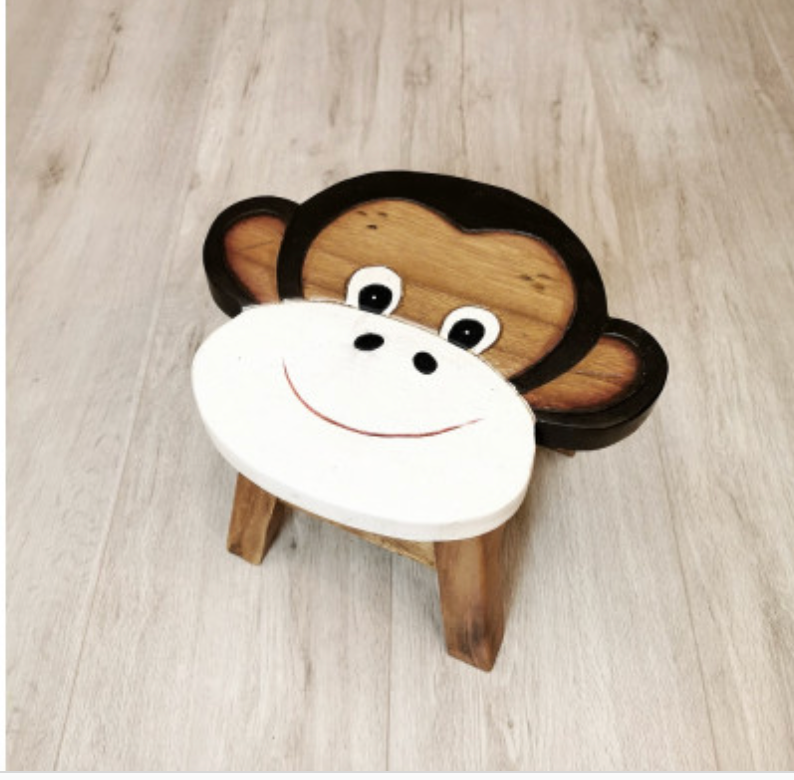Kids Wooden Stool Ram