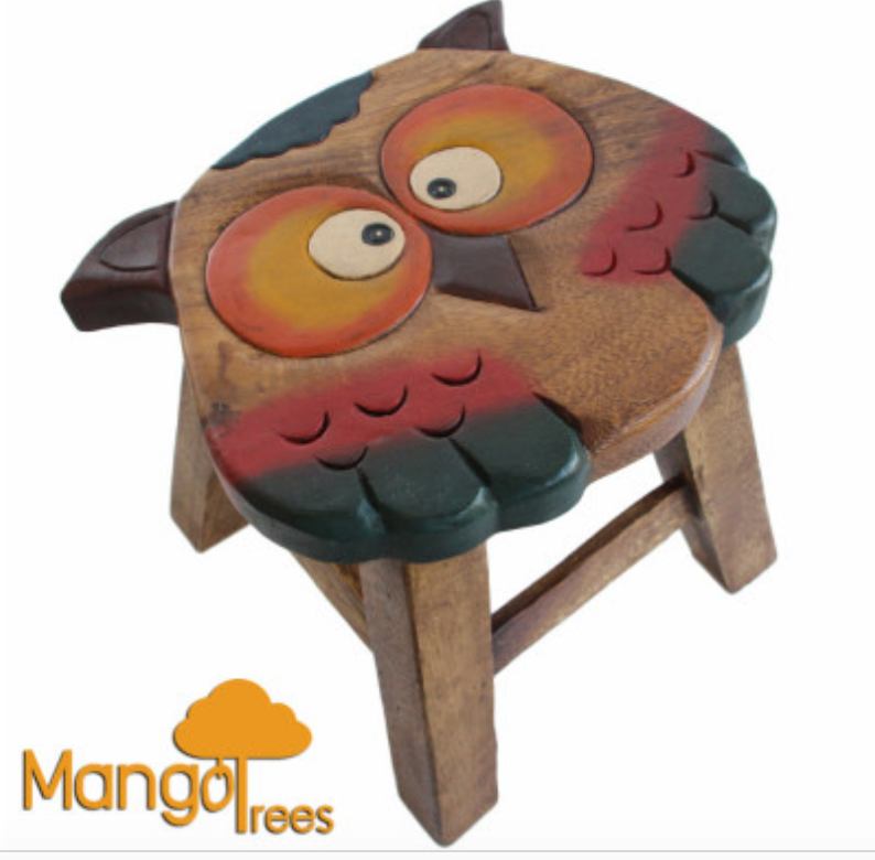 Kids Wooden Stool Ram