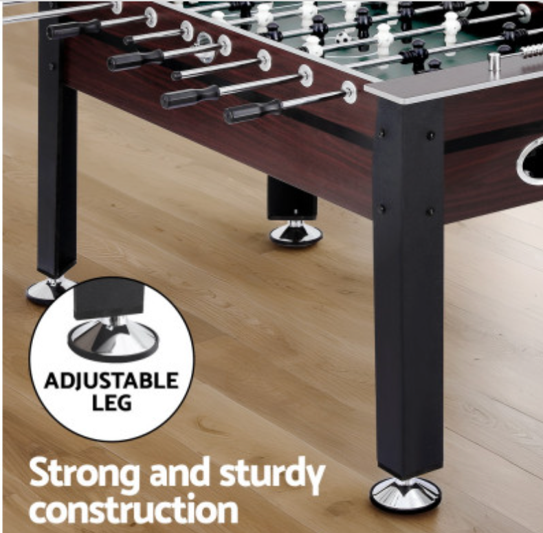 5FT Soccer Table Foosball Football Game Set Home Party Gift Adults Kids Indoor