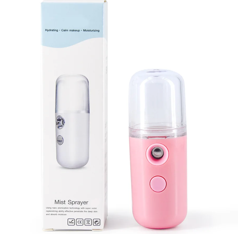 USB Mist Facial Sprayer Humidifier Rechargeable Nebulizer Face Steamer Moisturizing Beauty Instruments Face Skin Care Tools