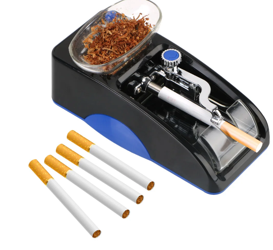 110V/230V Electric Automatic Cigarette Rolling Machine Cigar Roller Smoking Tool EU US Plug Injector Maker DIY Accessories