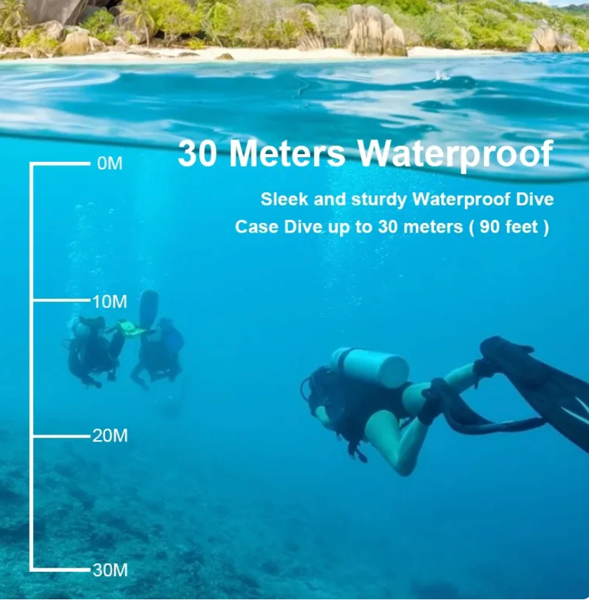 Action Camera Ultra HD 4K/30fps WiFi 2.0-inch 170D Underwater Waterproof Helmet Video Recording Cameras Sport Cam