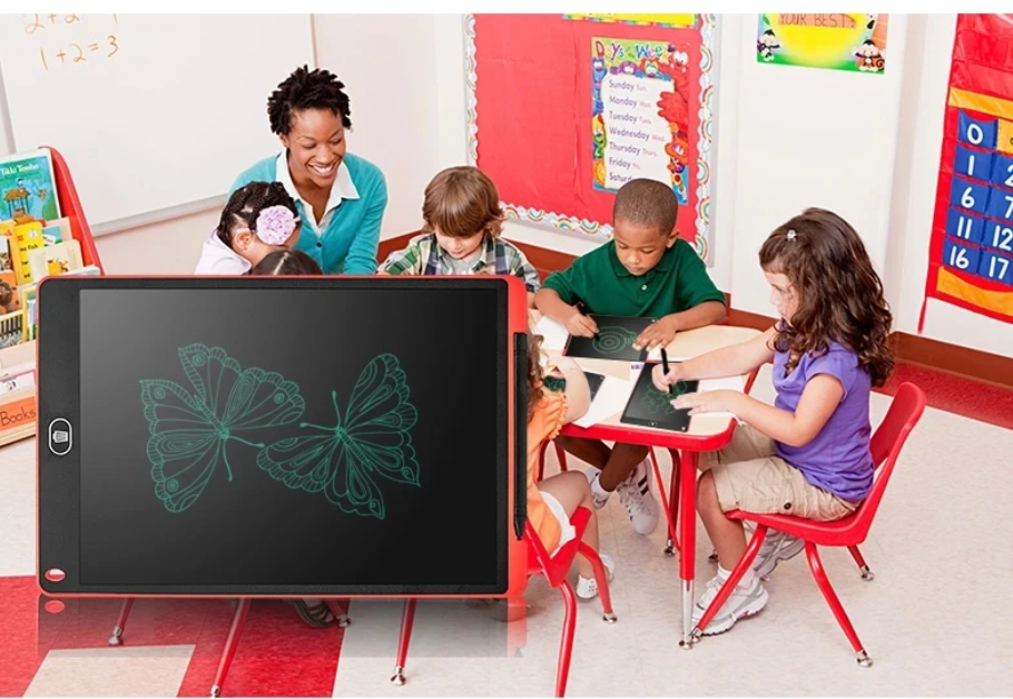 6.5 inch LCD Writing Tablet Drawing Board Montessori Educational Drawing Toys For Kids Students Magic Blackboard Toy Gift