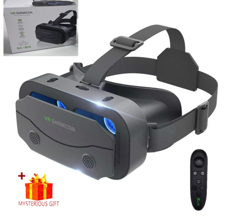 VR Glasses Virtual Reality Headset Viar Devices Helmet 3D Lenses Smart Goggles For Smartphones Phone Mobile Gogle Game Accessory