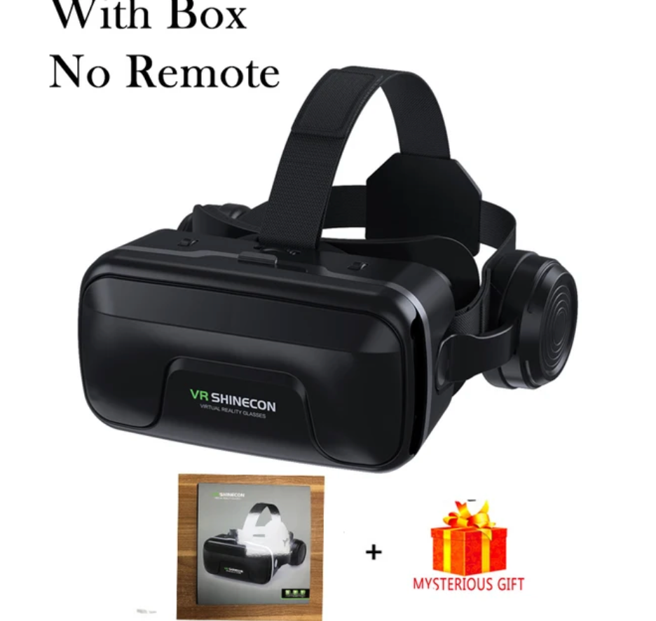 VR Glasses Virtual Reality Headset Viar Devices Helmet 3D Lenses Smart Goggles For Smartphones Phone Mobile Gogle Game Accessory