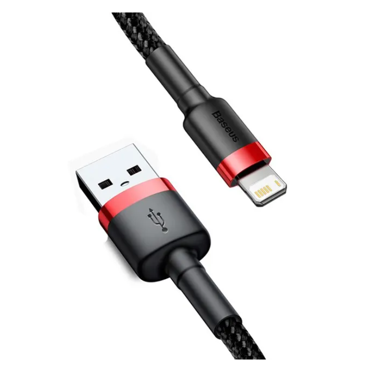 Baseus USB Cable for iPhone 14 13 Pro Max Fast Charging USB Cable for iPhone 12 Mini Pro Max Data USB 2.4A Cable