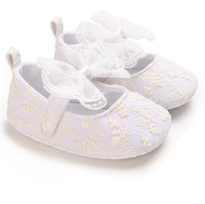 2023 Summer Fashion Newborn Pink Baby Shoes Non-slip Cloth Bottom Shoes Girl Elegant Breathable Leisure Baby First Walking Shoes