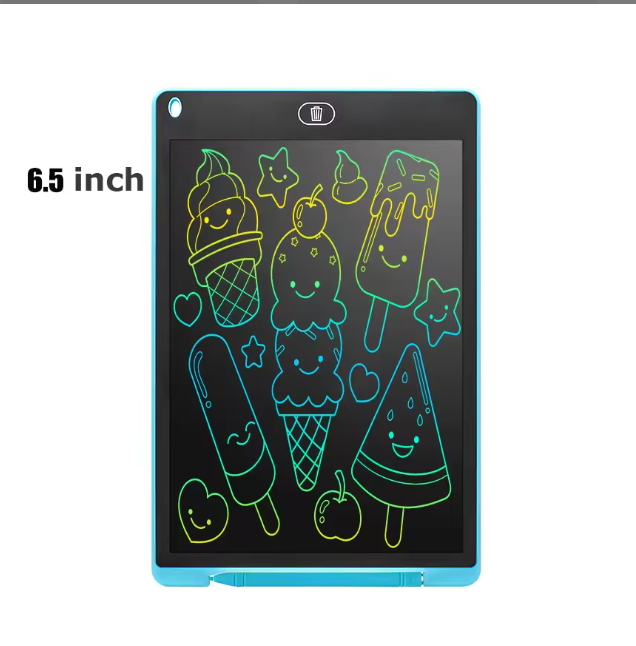 6.5 inch LCD Writing Tablet Drawing Board Montessori Educational Drawing Toys For Kids Students Magic Blackboard Toy Gift