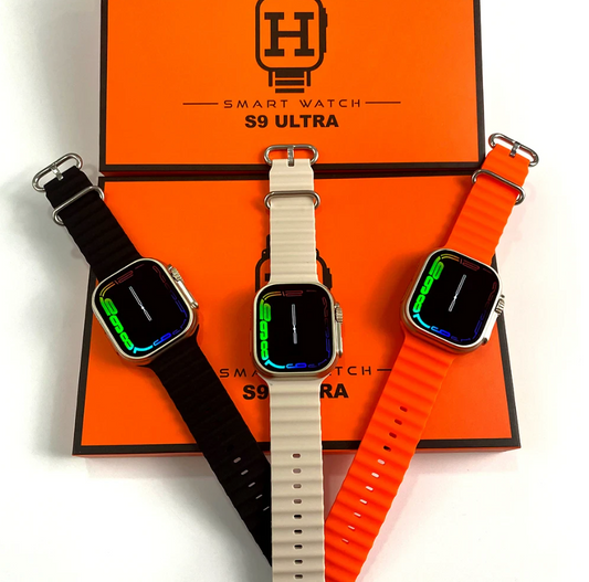 S9 Three Straps Smart Watch 2.02" Large Screen Bluetooth Call Health Monitoring Multi-sport Mode Waterproof Smart Watch
