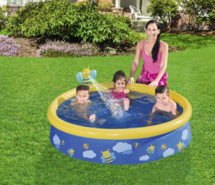 Bestway H2OGO My First Fast Set Spray Pool for Kids