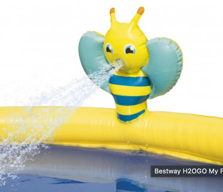 Bestway H2OGO My First Fast Set Spray Pool for Kids