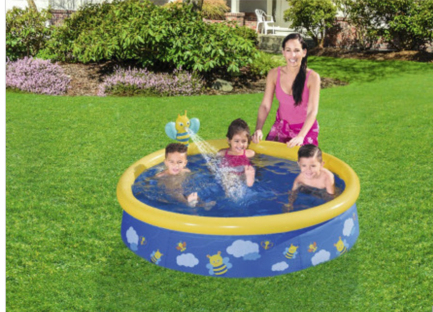 Bestway H2OGO My First Fast Set Spray Pool for Kids