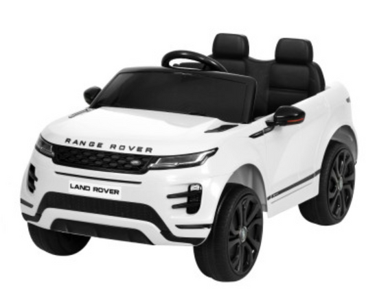 Kids Electric Ride On Car Land Rover Licensed Toy Cars Remote 12V Battery White,black