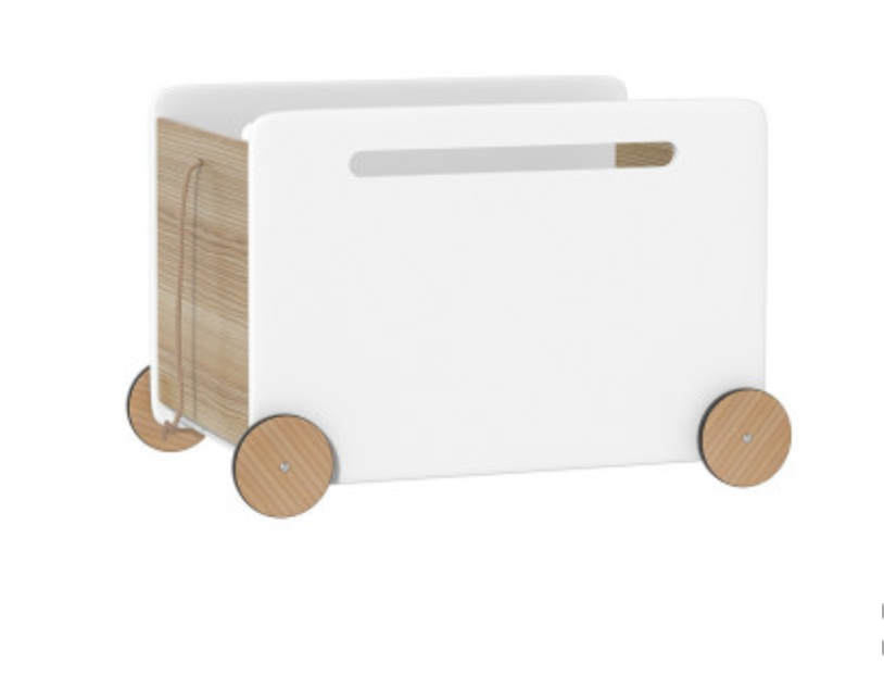 Keezi Kids Toy Box Container Children Chest Storage Clothes Organiser Wheels