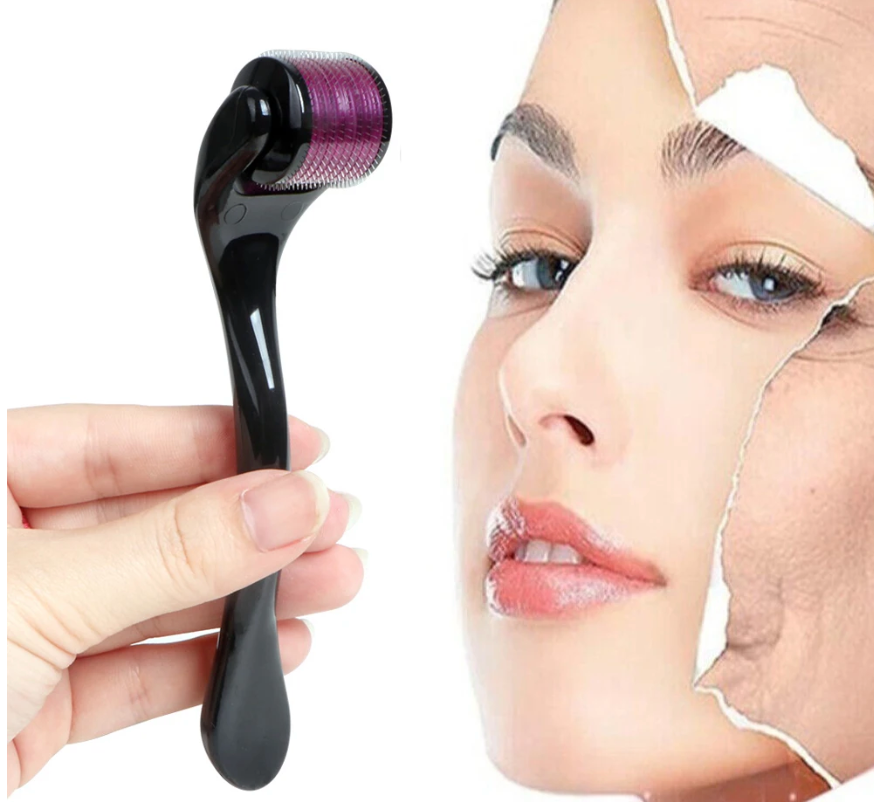 Skin Care 540 Derma Roller For Skin Beard Hair 0.2mm Needle For Facial Body And Hair Growth Face Roll Tool