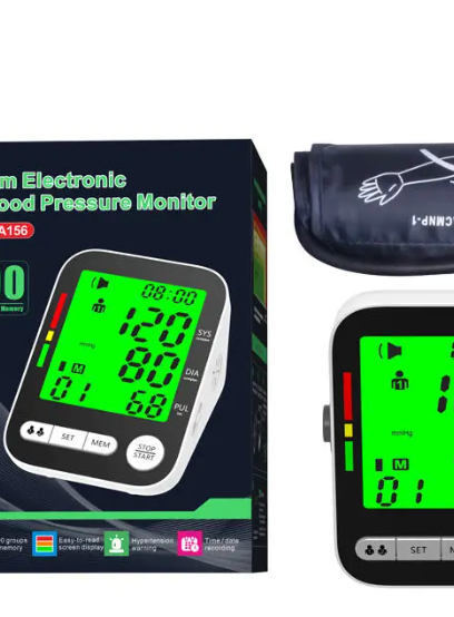 High Accurate Rechargeable Digital Sphygmomanometer Bp Monitors Electronic Tonometer Arm Cuff Blood Pressure Monitor Talking BPM