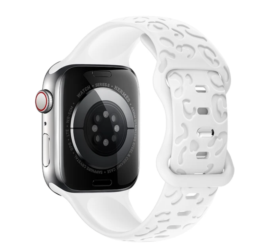 Strap For Apple Watch Band 45mm 44mm 42mm 41mm 40mm 49mm 38mm 40 mm Engraved correa bracelet iwatch series ultra 7 se 3 6 8 5 4