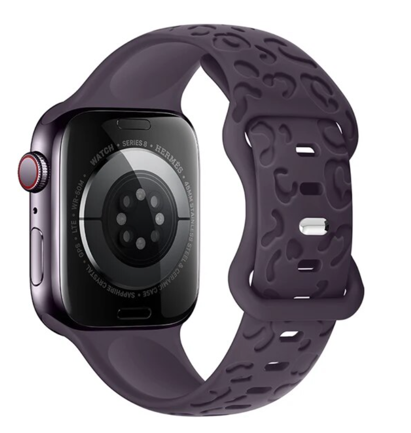 Strap For Apple Watch Band 45mm 44mm 42mm 41mm 40mm 49mm 38mm 40 mm Engraved correa bracelet iwatch series ultra 7 se 3 6 8 5 4