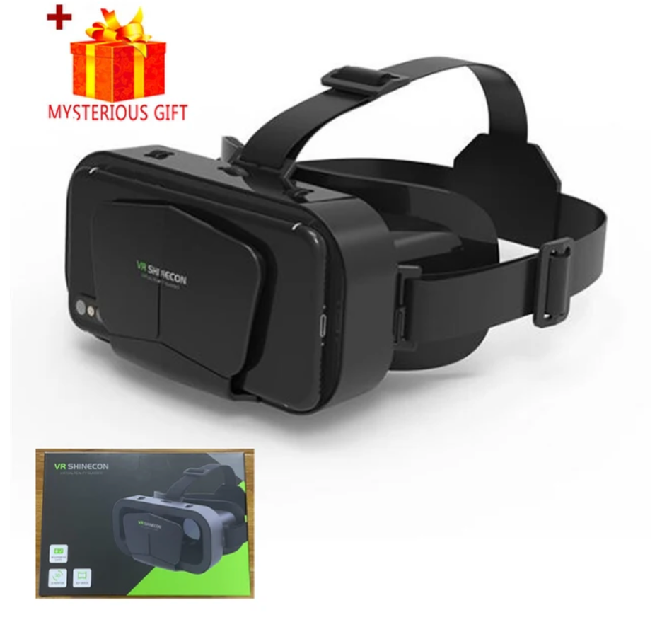 VR Glasses Virtual Reality Headset Viar Devices Helmet 3D Lenses Smart Goggles For Smartphones Phone Mobile Gogle Game Accessory