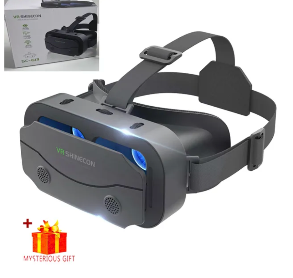 VR Glasses Virtual Reality Headset Viar Devices Helmet 3D Lenses Smart Goggles For Smartphones Phone Mobile Gogle Game Accessory